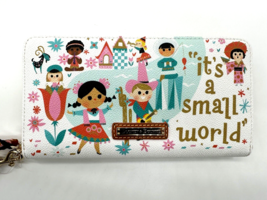 Disney Parks Dooney &amp; and Bourke It&#39;s a Small World Wristlet Wallet 2024... - £169.76 GBP