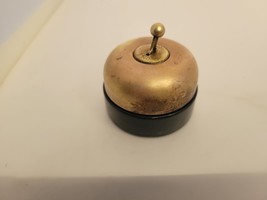 HUBBELL Antique Toggle Snap Switch Brass &amp; Black Porcelain-DOES NOT WORK - £33.01 GBP