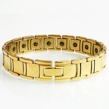 Gold Color Tungsten Bracelet For Men Women Germanium Energy Power Health Care Bi - £26.61 GBP