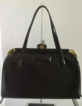 Vintage DOBBIE Dark Brown Structured Purse/Handbag - $89.95