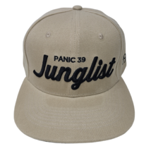 Panic 39 JUNGLIST Snapback Hat Baseball Cap Drum N Bass Rave Khaki Black... - £28.69 GBP