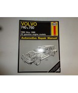 1982-88 Volvo 740/ 760 Repair Manual Haynes - €13,59 EUR