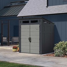 SHED STORAGE GARDEN TOOL OUTDOOR STORAGE PLASTIC SUNCAST RESIN SHEDS 6X5... - $1,116.99