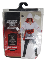 Assassin Tunic Ninja Warrior Shinobi Adult Standard Tunic Hood Costume 2Pc - £12.16 GBP
