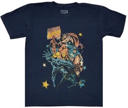 Marvel Comics Classic Superheroes Boys Short Sleeve Graphic Print T-Shir... - £7.80 GBP