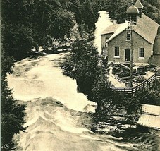 Sherbrooke Quebec Canada Magog River UNP UDB Postcard 1900s Valentine&#39;s Series - £11.83 GBP