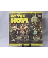 VARIOUS ARTIST TRIPLE LP AT THE HOP Album VG+ Vinyl Record DXS 528 - $11.07 CAD