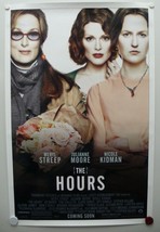 THE HOURS 2001 Meryl Streep, Julianne Moore, Nicole Kidman, Ed Harris-One Sheet - £15.49 GBP