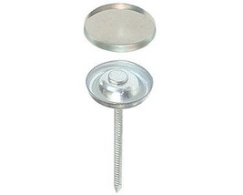 144:Osborne Button Threaded Nails w/Soft Shells,Size 30-3/4&quot; Diameter (M... - $373.67 MXN