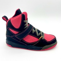 Jordan Flight 45 High PS Black Laser Orange Kids Sneakers 524863 026 - £47.15 GBP