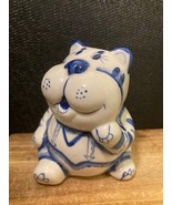 Russian GHZEL Style Caravella Collections Porcelain Cat Bank Approximate... - £10.63 GBP
