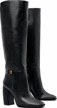 Tory Burch banana heel buckle boot in Perfect Black - £239.94 GBP