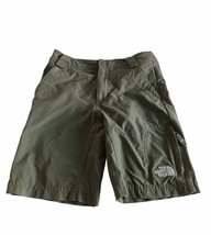 The North Face Cargo Pockets Khaki  Shorts   Zipped   Boy&#39;s Size Medium W25 - $23.03