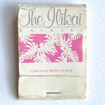 1991 Vintage Matchbook The Ilikai Hotel Waikiki Hawaii Hawaiian Rare Signed - £10.35 GBP