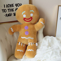 Cartoon Cute Gingerbread Man Plush Toys Pendant Stuffed Baby Appease Doll Biscui - £14.17 GBP