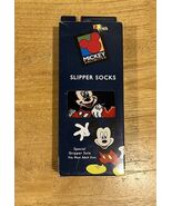 Vintage Mickey Mouse Slipper Socks NIB Dark Blue Navy - $367.03 MXN Vintage Mickey Mouse Slipper Socks NIB Dark Blue Navy - $367.03 MXN