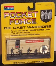 1990 Monogram Pocket Force Die Cast Warriors German Infantry WWII New In... - $24.99