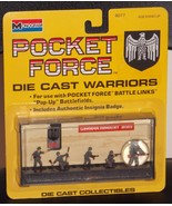 1990 Monogram Pocket Force Die Cast Warriors German Infantry WWII New In... - £18.77 GBP