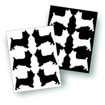 12X Yorkie Yorkshire Cairn Scottish Terrier Vinyl Decal Sticker for Car ... - £11.02 GBP