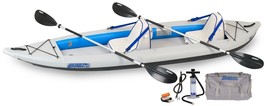 Sea Eagle 385ft Deluxe Package Inflatable Fast Track Kayak -Paddles Seat... - £864.82 GBP