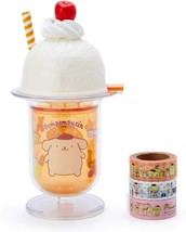 POMPOMPURIN Float Style Masking Tape Set SANRIO Cute Gift NEW 2021 - $51.43