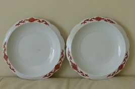 Antique Chinese Export Porcelain Rouge De Fer Plates - £231.43 GBP