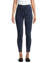 No Boundaries Juniors&#39; Curvy Super High Rise Pull On Jeggings Size S (LO... - $361.46 MXN