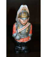 Vintage Little Porcelain Jug Statue Soldier , Leonardo Collection, Hand ... - $67.75 CAD