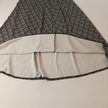 CATO Women's Black & White Elastic Waist Geometric Long Skirt Size 18/20W image 9
