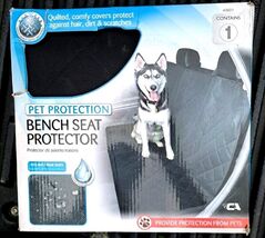 Pet Protection Rear Bench Seat Protector Water &amp; Scratch Resistant Heavy... - $25.60