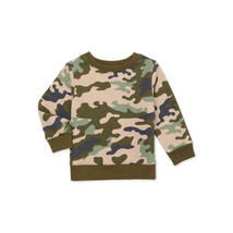 Garanimals Baby Boy Long Sleeve Print Fleece Sweatshirt, Size 6-9M Color Camo - £7.90 GBP