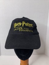 Harry Potter and The Order of The Phoenix Black Ball Cap Scholastic Book Release - £3.99 GBP