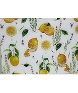 Rectangle Glass Cutting Board(16&quot;x12&quot;)CITRUS FRUITS,LEMONS &amp; FLOWERS,Ram... - $17.81