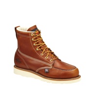 Thorogood Men&#39;s 6&quot; Moc Safety Toe Lace-Up Brown Work Boots - $231.16