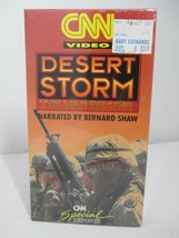 Desert Storm - The War Begins Narrated By Bernard Shaw (1991 VHS) NEW se... - £7.80 GBP