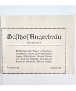 1940 Balth Of Angerbrau Hotel Murnau City Advertisement Germany Import D... - $367.32 MXN