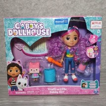 Gabby’s Dollhouse Craft-a-riffic Gabby Girl 9 Pieces Dreamworks Rainbow Hair New - £17.54 GBP