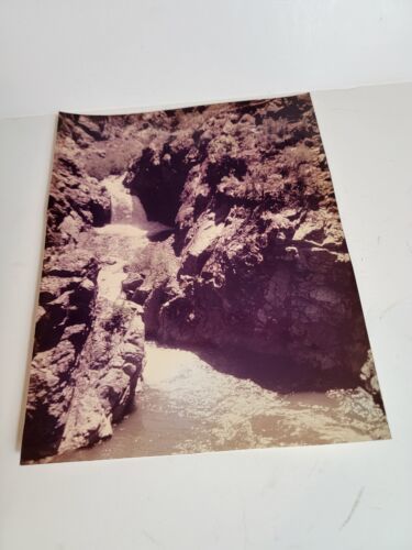 Vintage 1970s Photograph Photo Picture Color VTG Oregon Rogue River Falls - $18.06