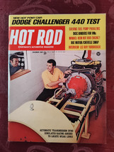 Rare HOT ROD Car Magazine December 1969 Bob Don Spar Dodge Challenger 440 Test - £16.91 GBP