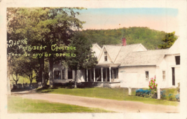 Plymouth Vt~Where U S President Coolidge Took OATH~1927 Color Real Photo Postcrd - £6.41 GBP
