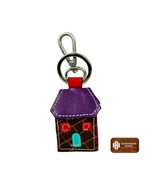 Premium House-Shaped Leather Keyring and Key Holder - Premium Leather Ke... - £30.75 GBP