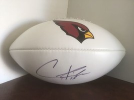 NFL Signed Football JAX WR Christian Kirk White Panel AZ Cardinals Football - $23.40