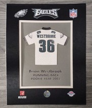NFL Original Mini Jerseys #36 Philadelphia Eagles Brian Westbrook Matted Rare - £15.54 GBP