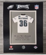 NFL Original Mini Jerseys #36 Philadelphia Eagles Brian Westbrook Matted... - £15.77 GBP