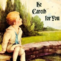 1930s He Careth For You Childrens Bible Stories Illustrated Religious Bo... - $19.99