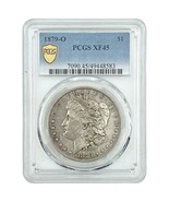 XF45 GRADED - 1879-O Morgan Silver Dollar-PCGS *116 - €65,54 EUR
