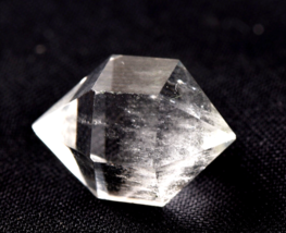 Satyaloka  quartz azeztulite tiny   double terminated pocket /purse crystal#5848 - £15.10 GBP