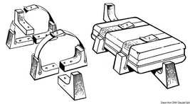 Osculati Support Kit For Rigid Liferaft - $205.28