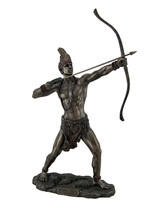 Bronzed Finish Ochosi Divine Hunter Orisha Statue - £48.18 GBP