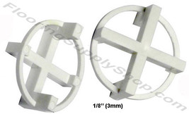 TAVY Tile and Stone Cross Spacers 1/8&quot; - 3mm Pack of 500 - £18.74 GBP